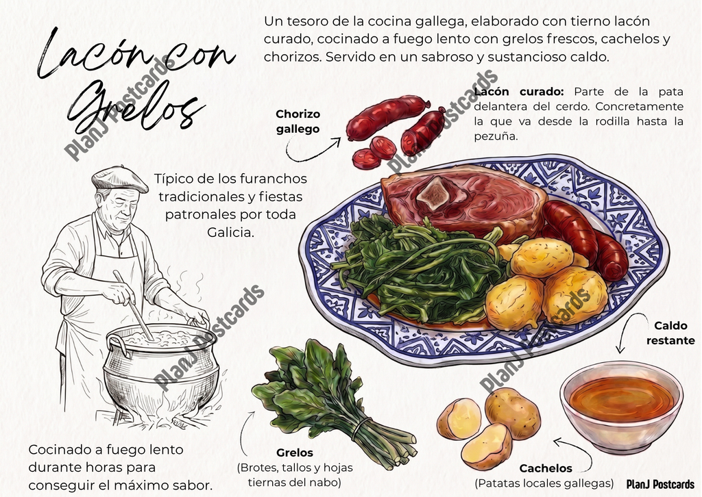 Lacón con Grelos