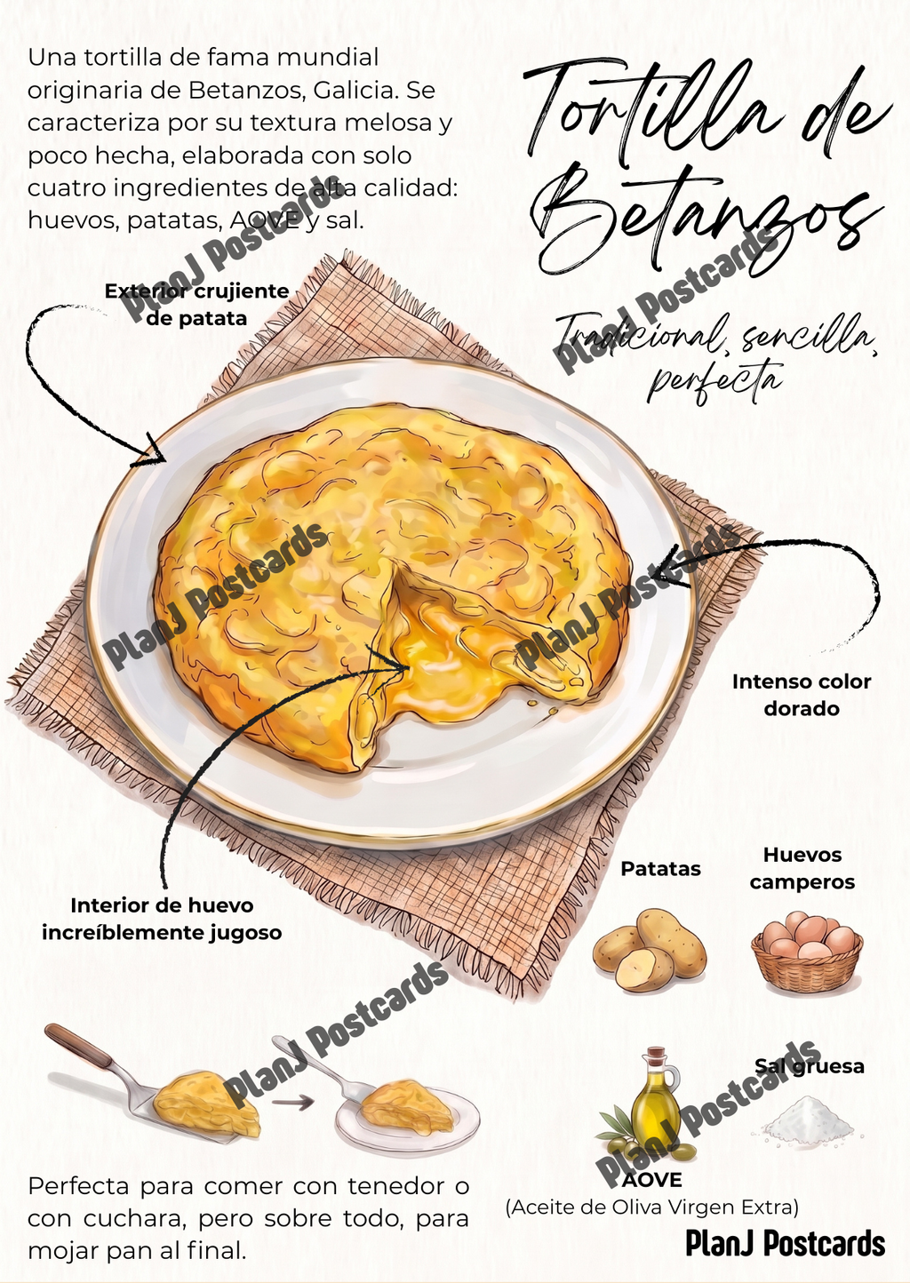 Tortilla de Betanzos