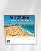 Playas de Orzán y Riazor