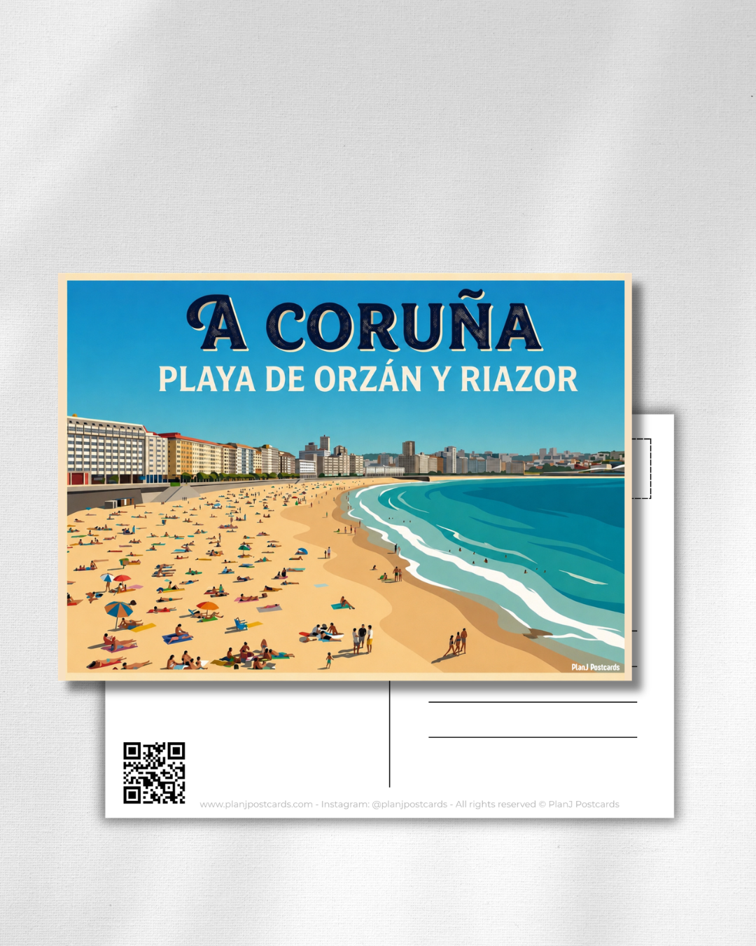 Playas de Orzán y Riazor